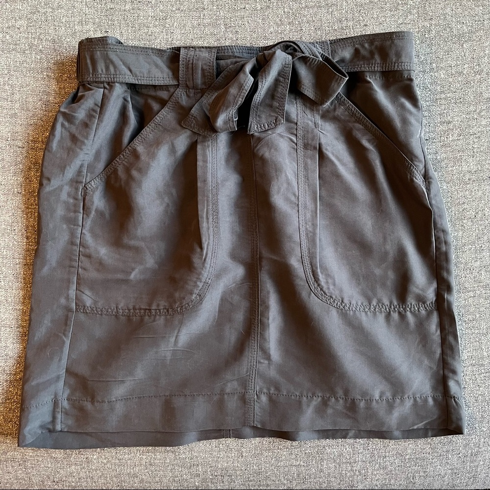 GAP Tie-Front Mini Skirt